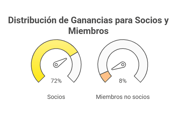 Si no existiera el sistema de puntos de WebLat sería imposible distribuir las ganancias de manera justa y equitativa.